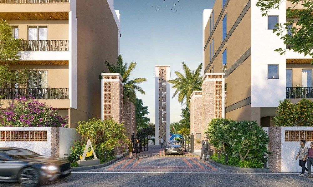 NS Avani Signature Floors Entrance View