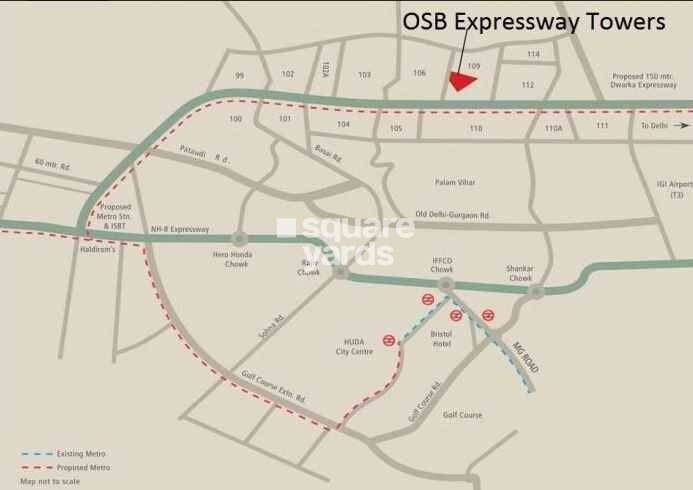 Ocean Seven Expressway Towers Location Image