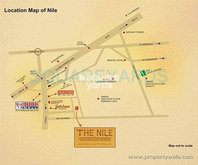 Omaxe The Nile Location Image