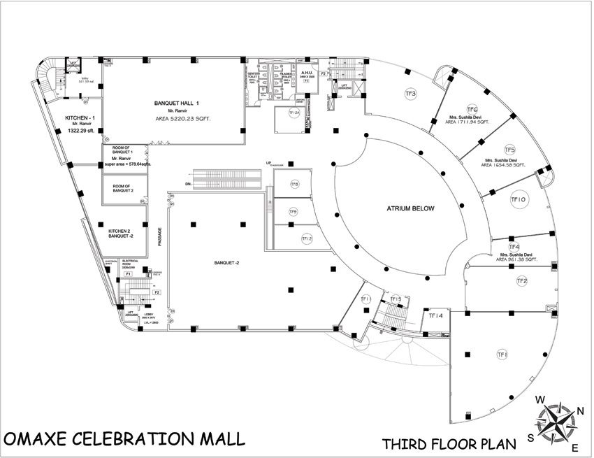 Omaxe Wedding Mall Floor Plans 4