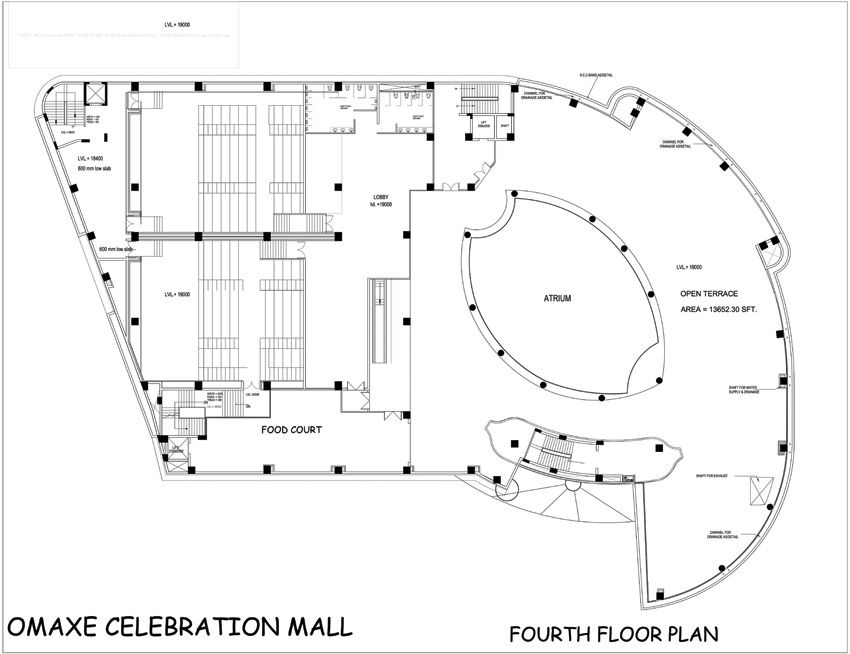 Omaxe Wedding Mall Floor Plans 5
