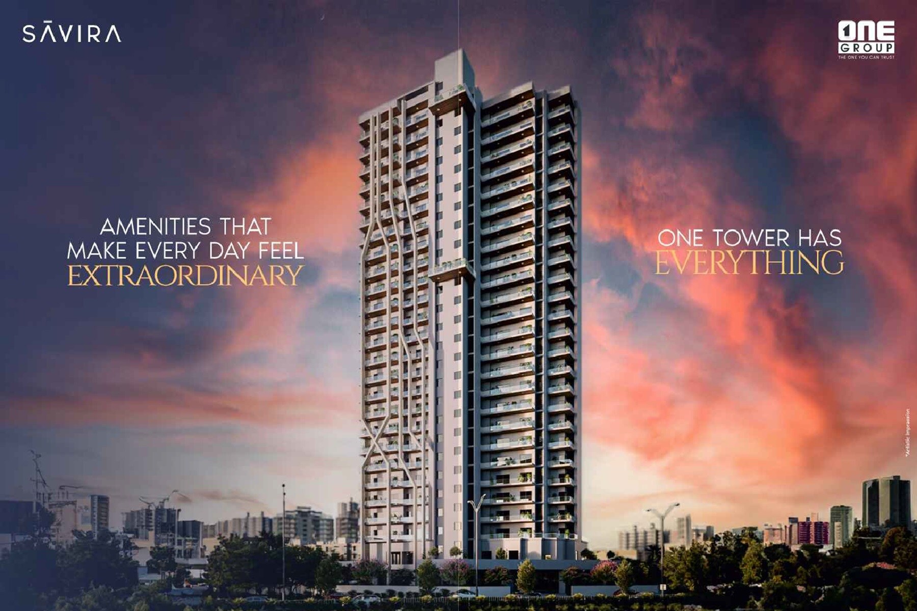 One The Saavira Apartment Exteriors