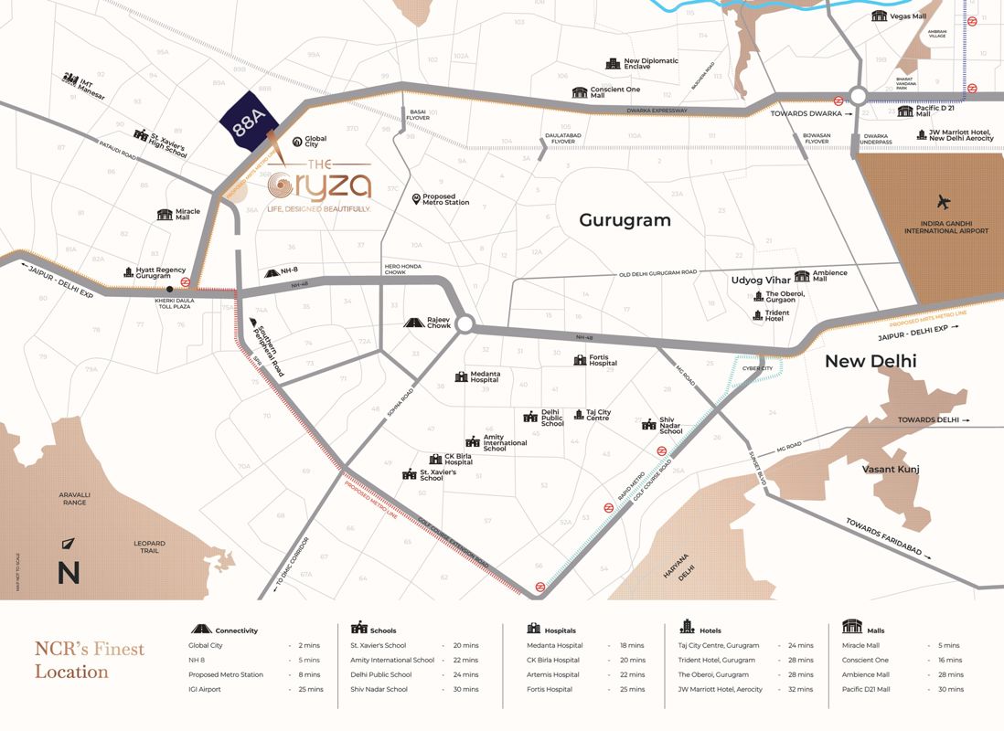 Origen The Oryza Location Image