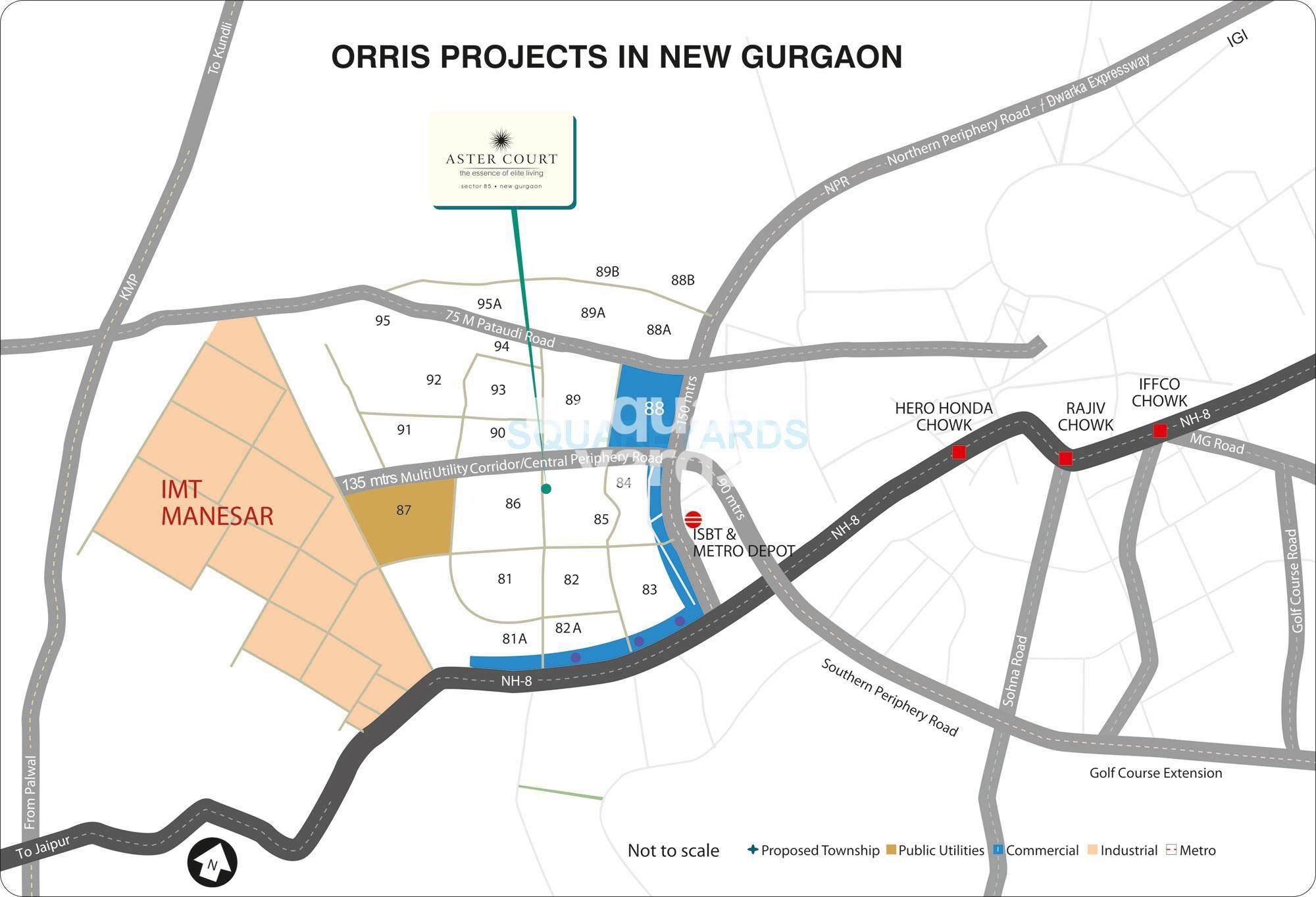 Orris Aster Court Location Image