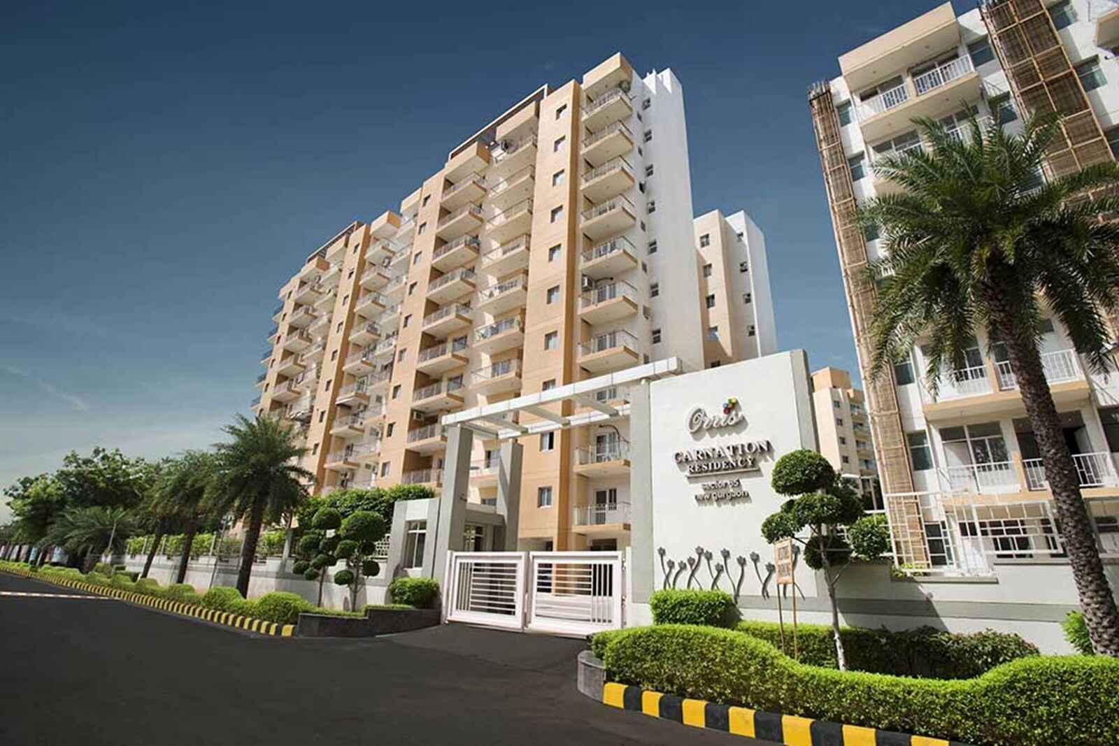 orris carnation residency project entrance view1 3936