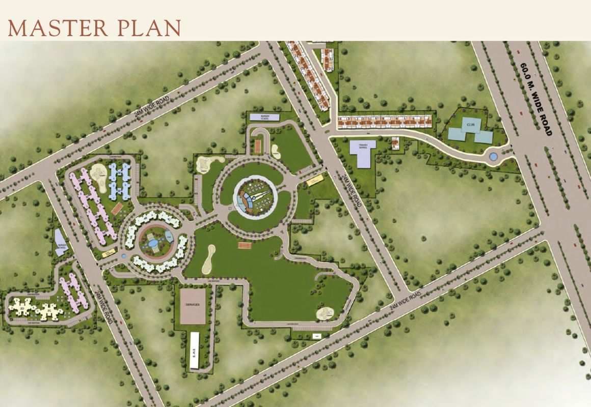 Orris Carnation Residency Master Plan Image