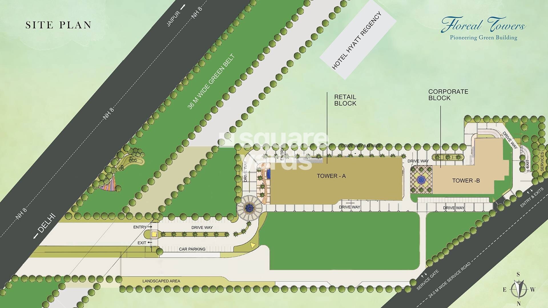 Orris Floreal Towers Master Plan 1