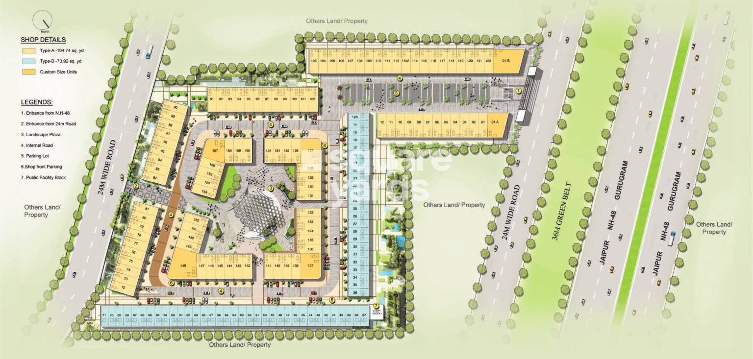 Orris-Gateway_an aerial view of a city with many different types of buildings