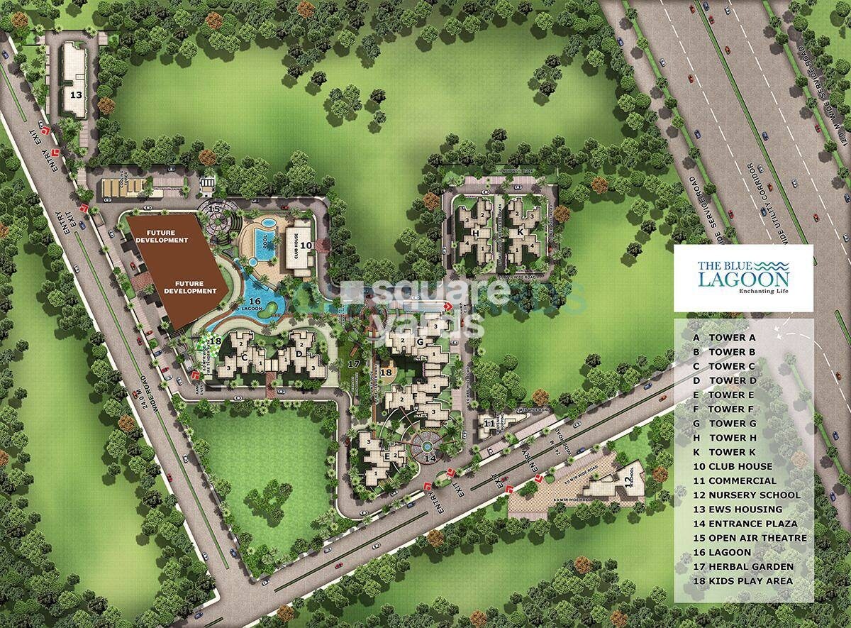 Orris The Blue Lagoon Master Plan 1