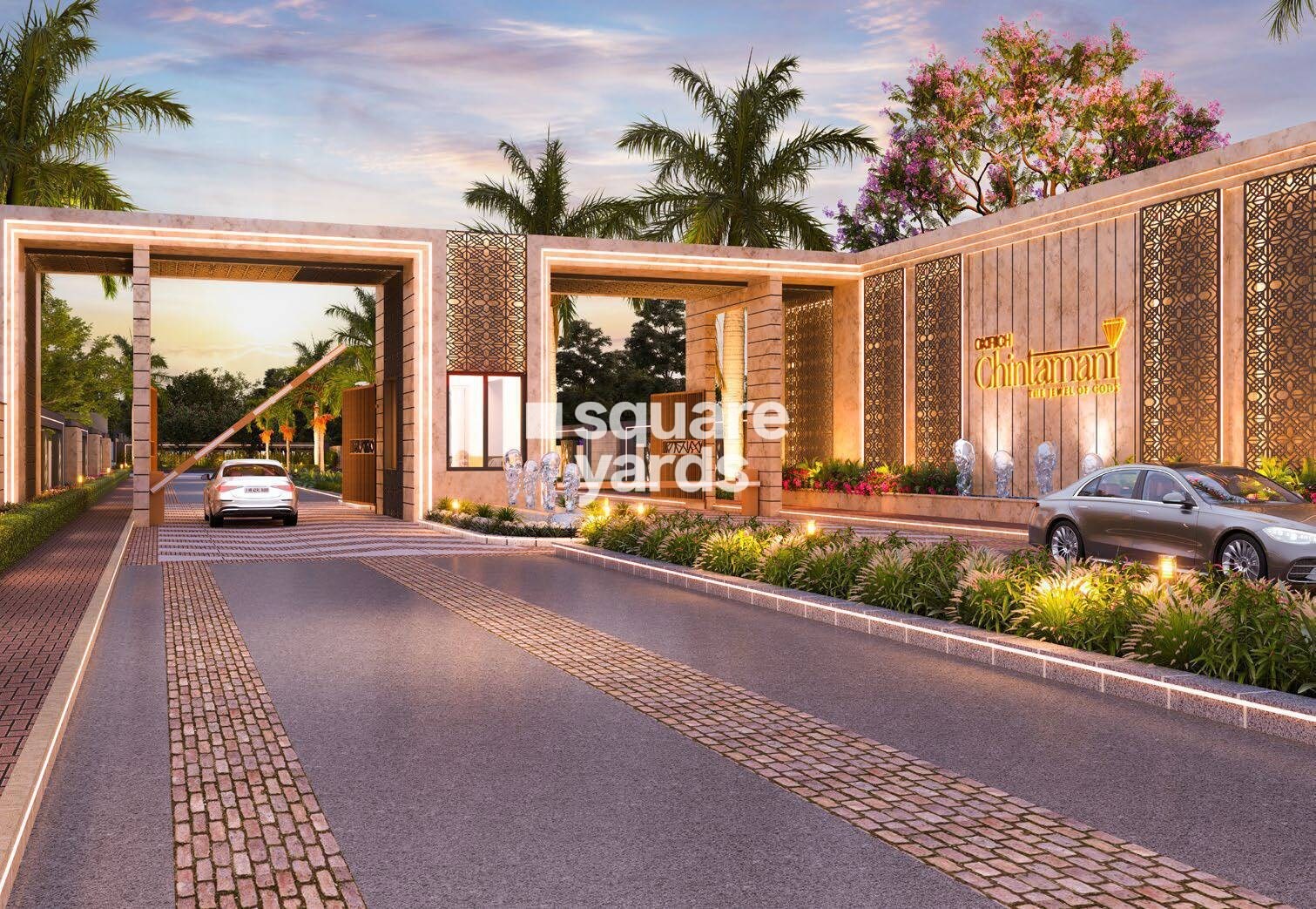 Oxirich Chintamani Entrance View