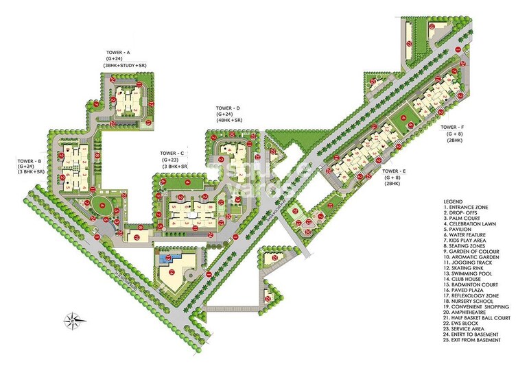 Paras Dews Master Plan Image