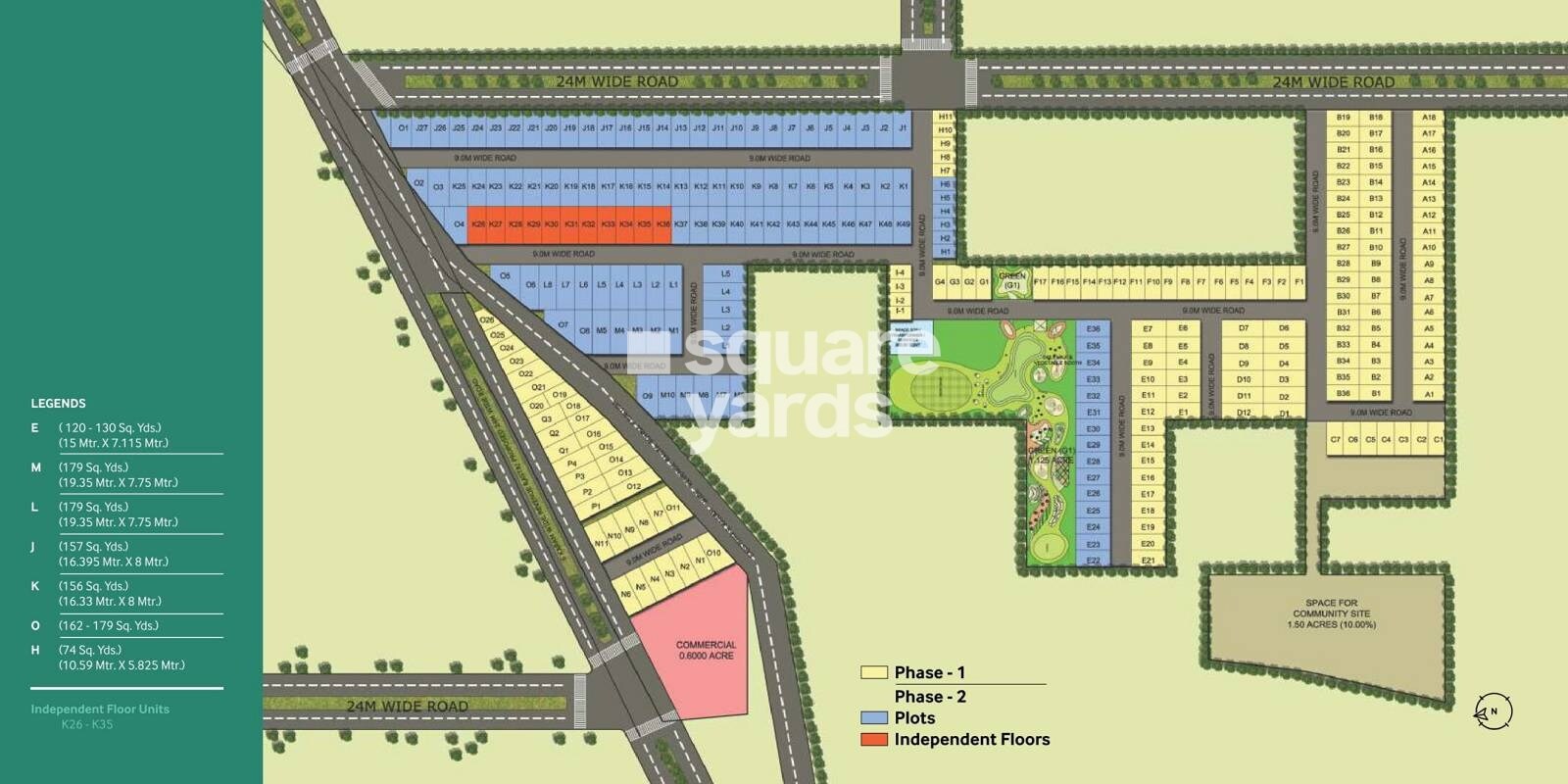 Paras Ekam Roseview 2 Master Plan 1