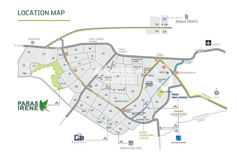 Paras Irene Location Image