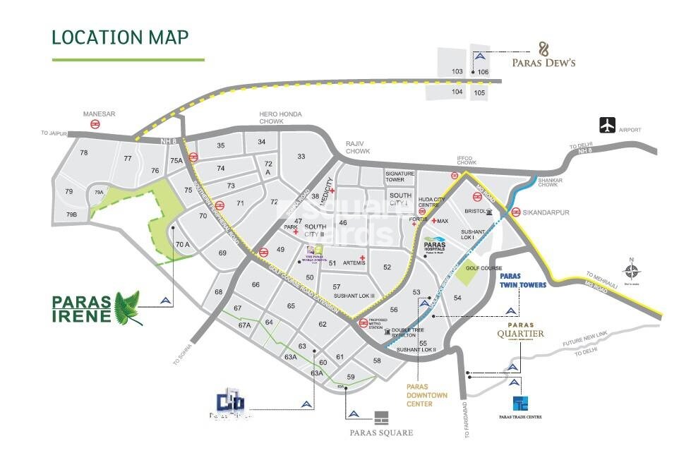 Paras Irene Location Image