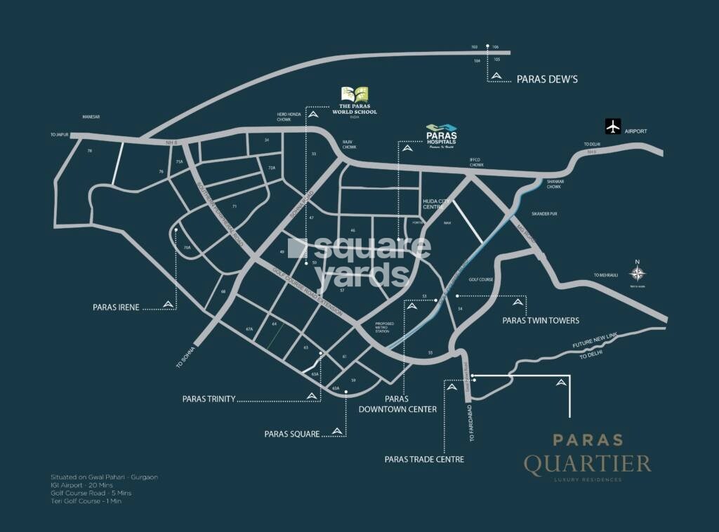 Paras Quartier Location Image
