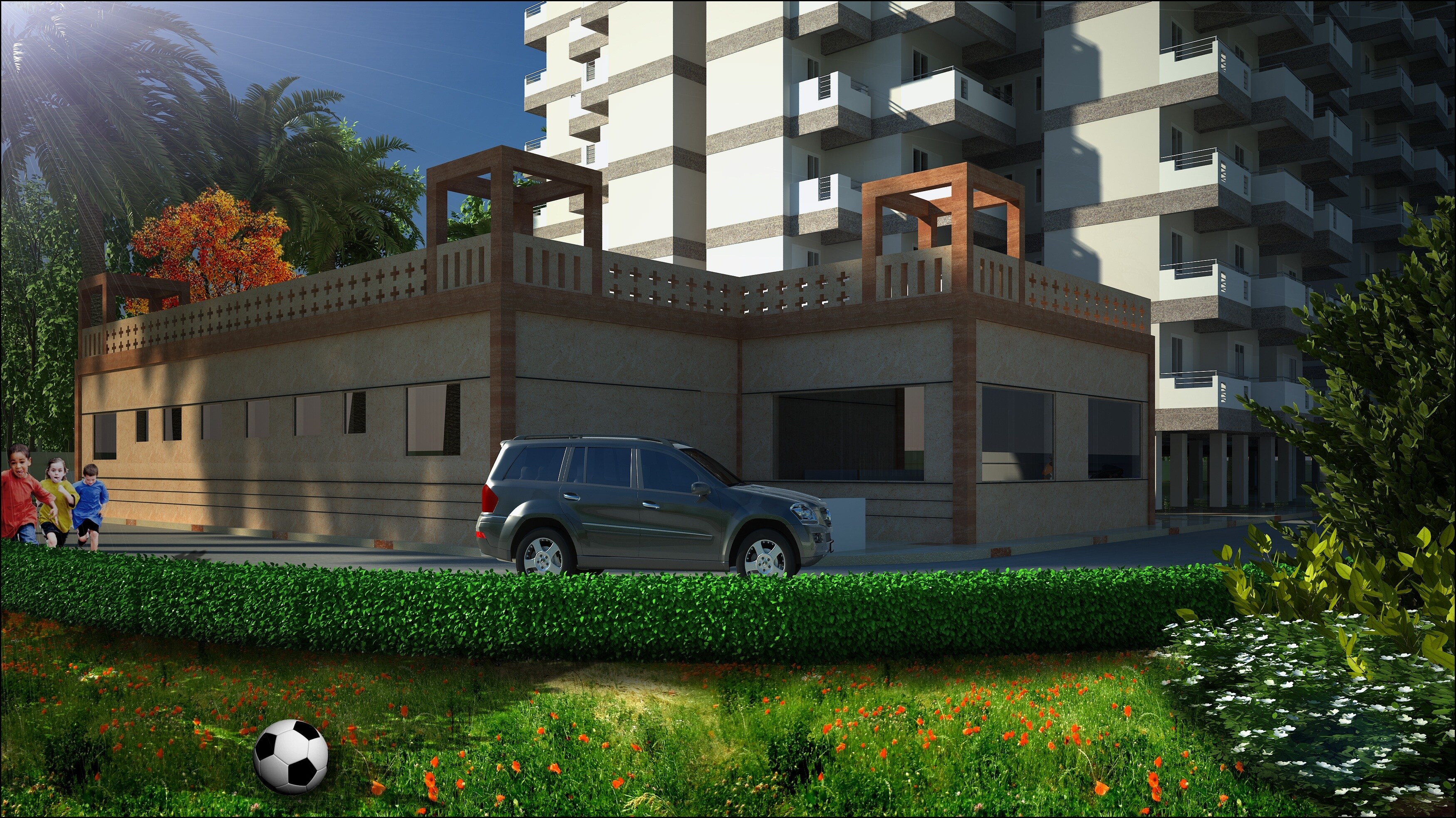 Pareena Laxmi Apartments Amenities-Features