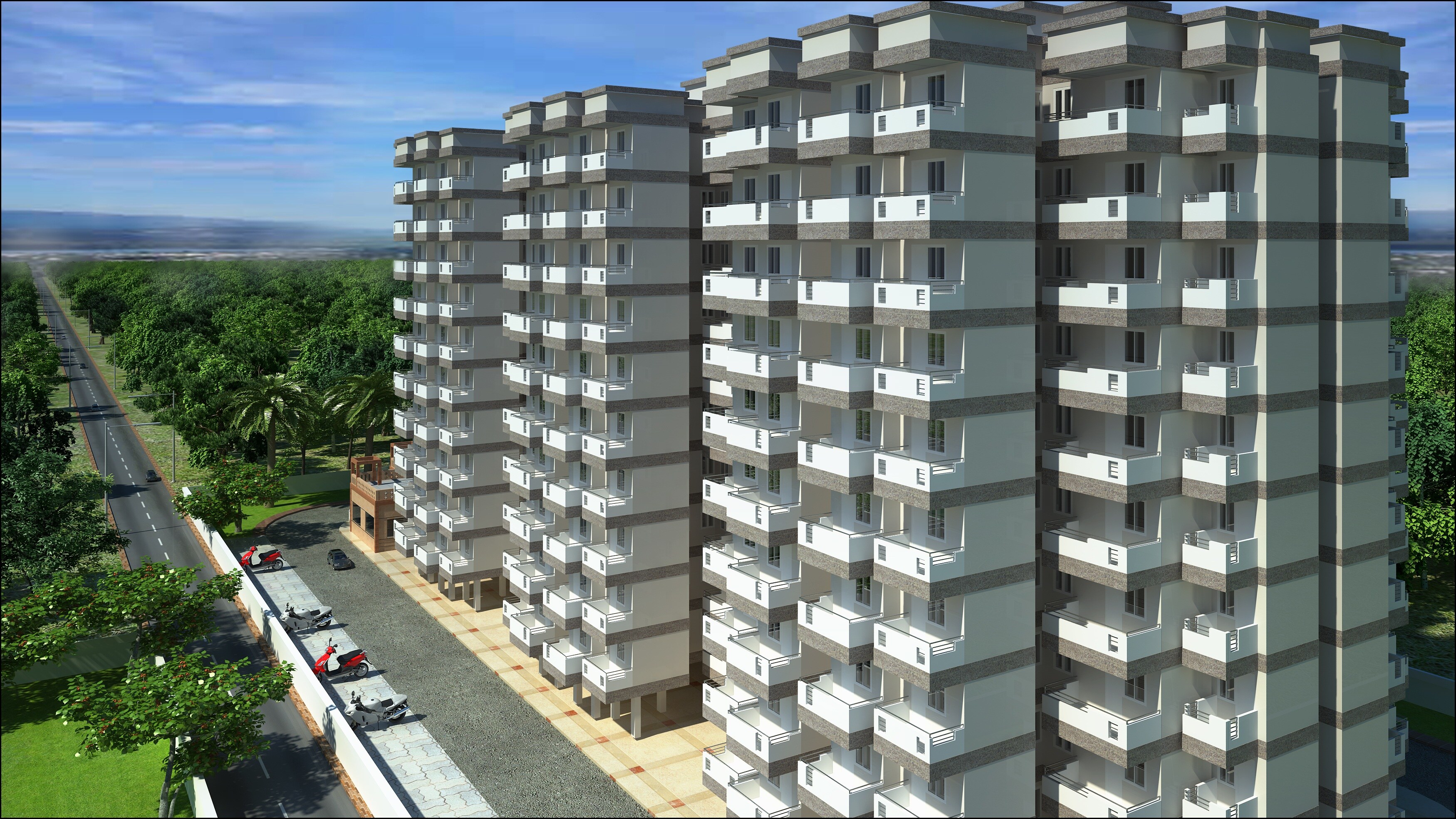 Pareena Laxmi Apartments Apartment Exteriors