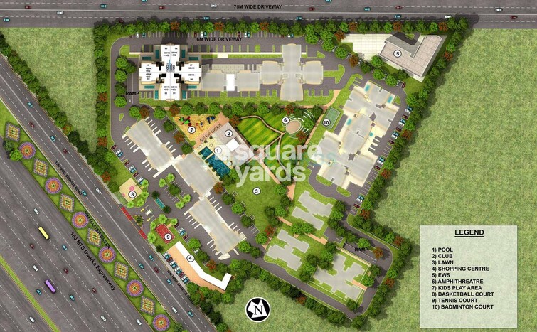 Pareena The Elite Residences Master Plan Image