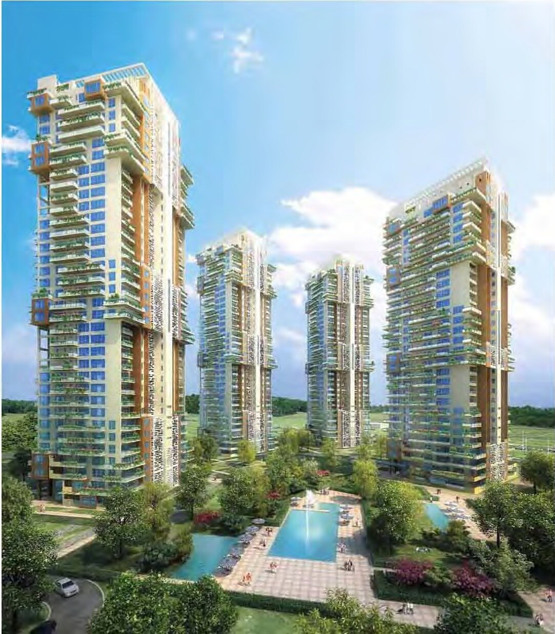 Pioneer Araya Apartment Exteriors