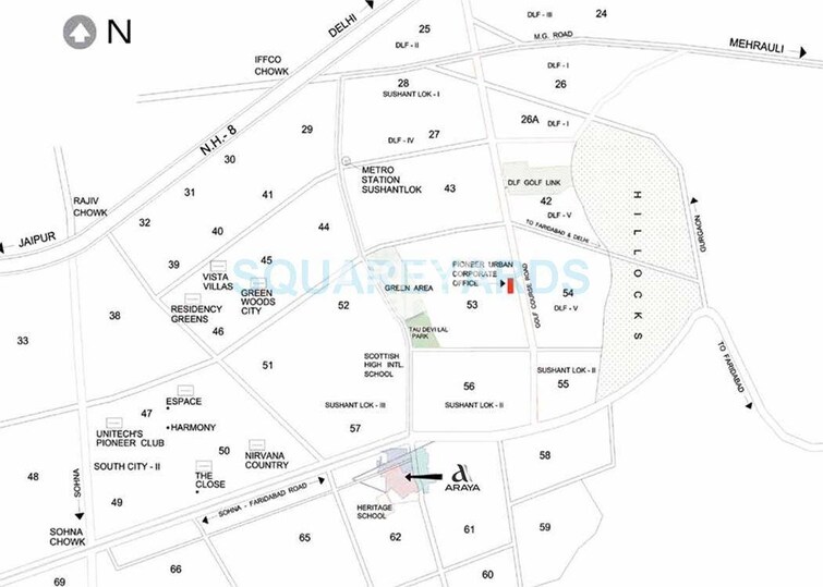 Pioneer Park Araya Location Image