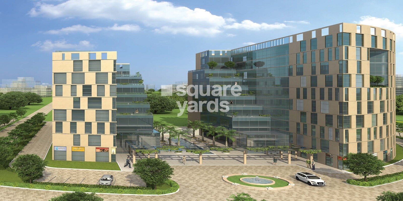 Pioneer Urban Square Tower View