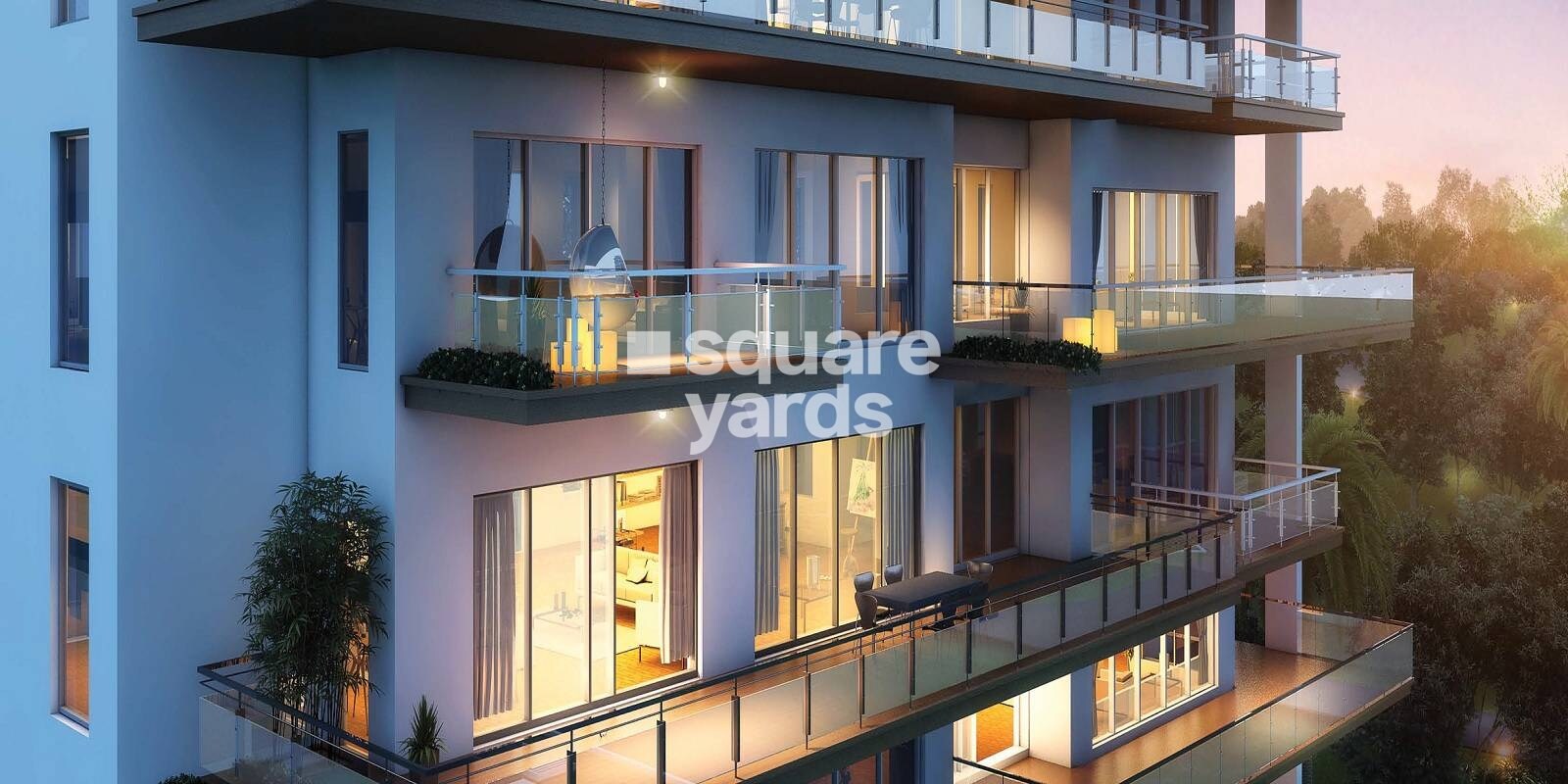 Puri Diplomatic Greens Phase I Tower View 4