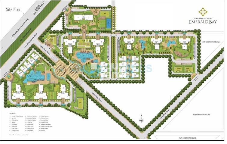 Puri Emerald Bay Master Plan Image