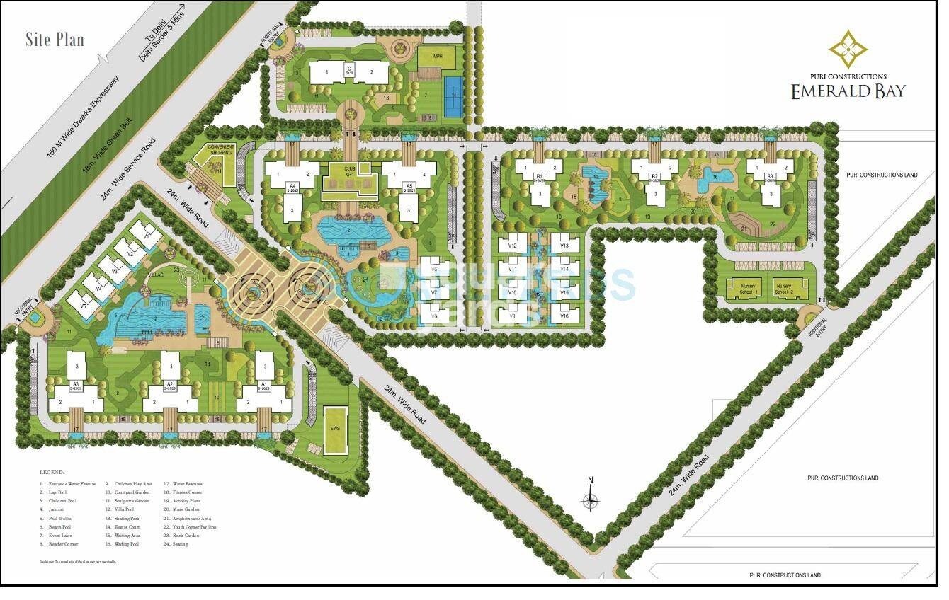 Puri Emerald Bay Master Plan Image