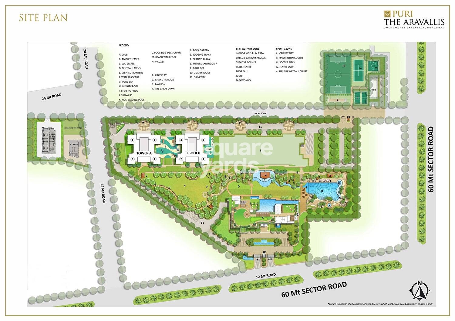 Puri The Aravallis Master Plan Image