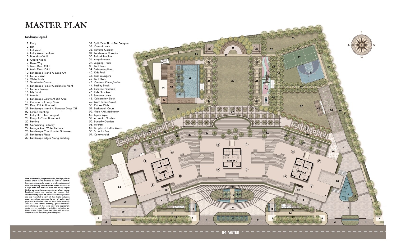 Pyramid Alban Master Plan Image