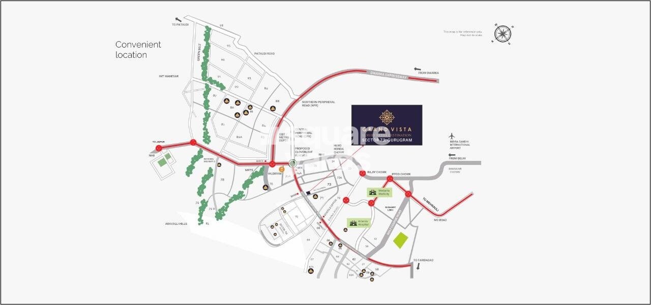 Pyramid Grand Vista Location Image