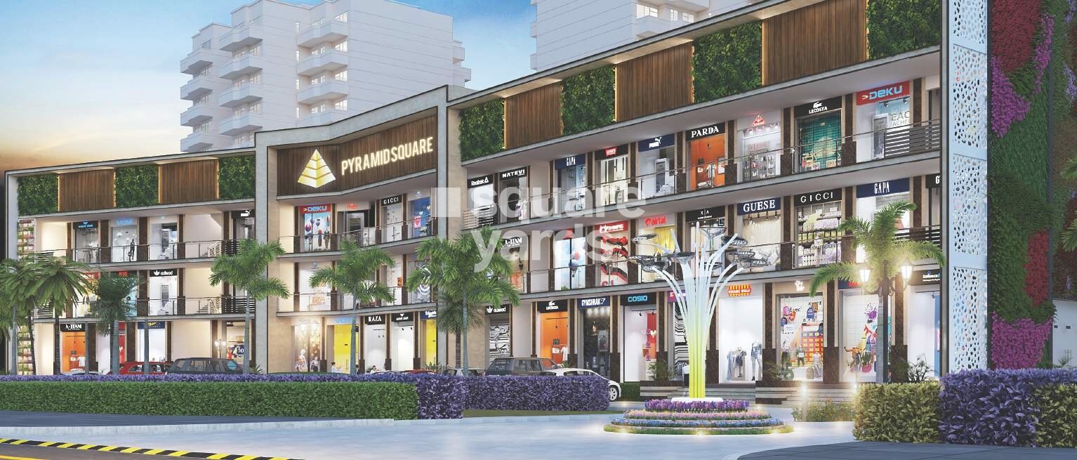 Pyramid Square Tower View 2