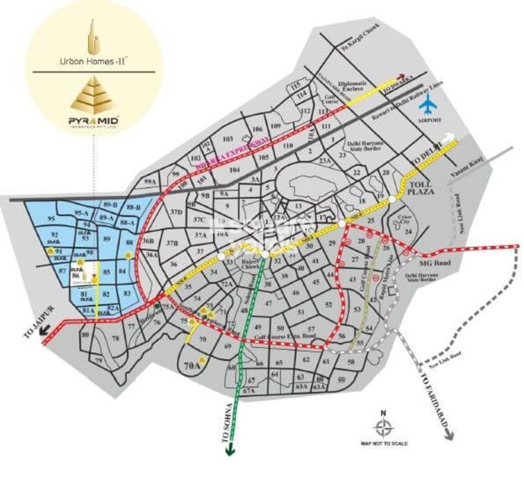 Pyramid Urban Homes 2 Location Image