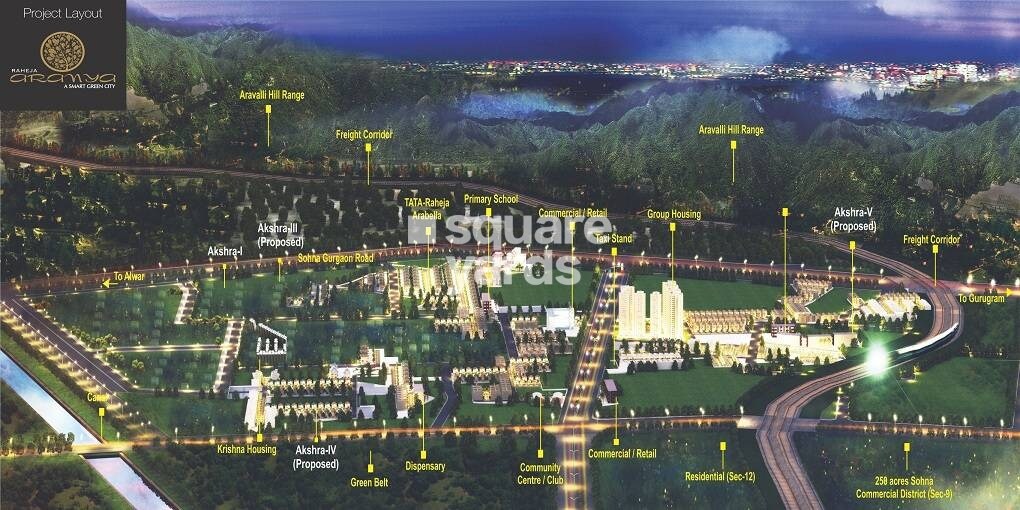 Raheja Akshara Tower View