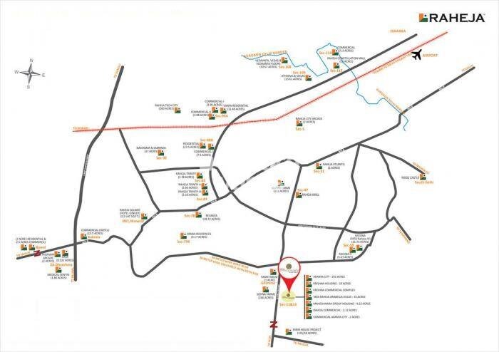 Raheja Aranya Phase 2 Location Image