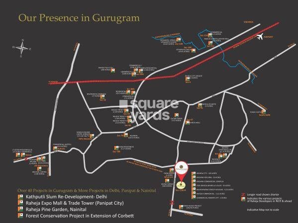 Raheja Aranya Location Image