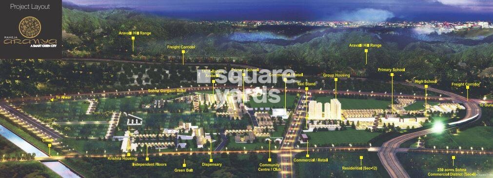 Raheja Aranya Tower View