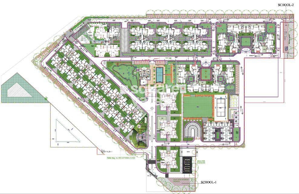 Raheja Atharva Master Plan 1