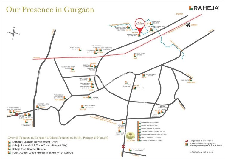 Raheja Atharva Location Image