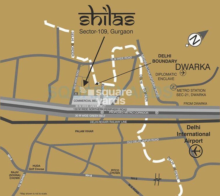 Raheja Shilas Location Image