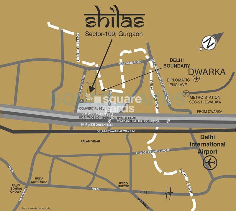 Raheja Shilas Location Image