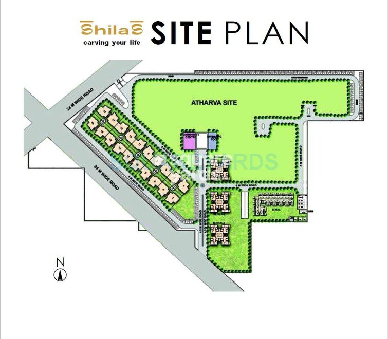 Raheja Shilas Master Plan Image