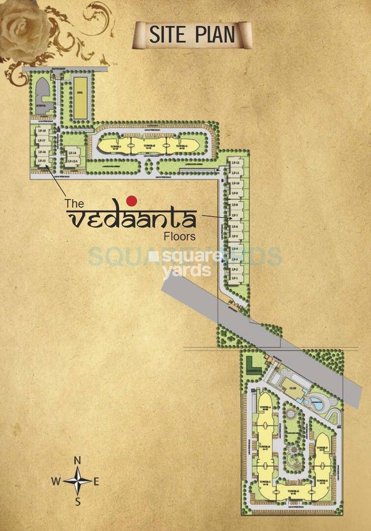 Raheja Vedaanta Master Plan Image