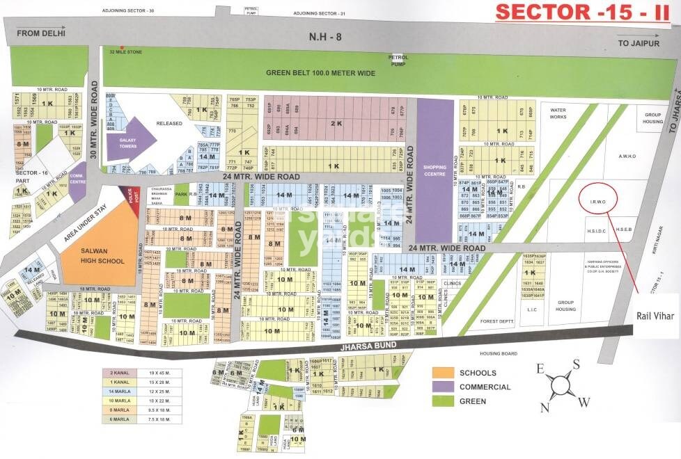 Rail Vihar Apartment Master Plan Image