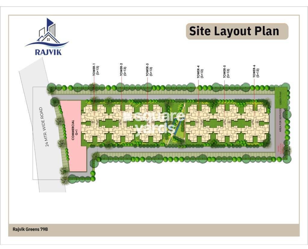 Rajvik Greens Master Plan Image