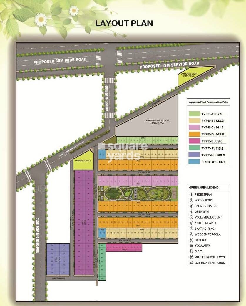 Rambha Corona Greens Master Plan Image