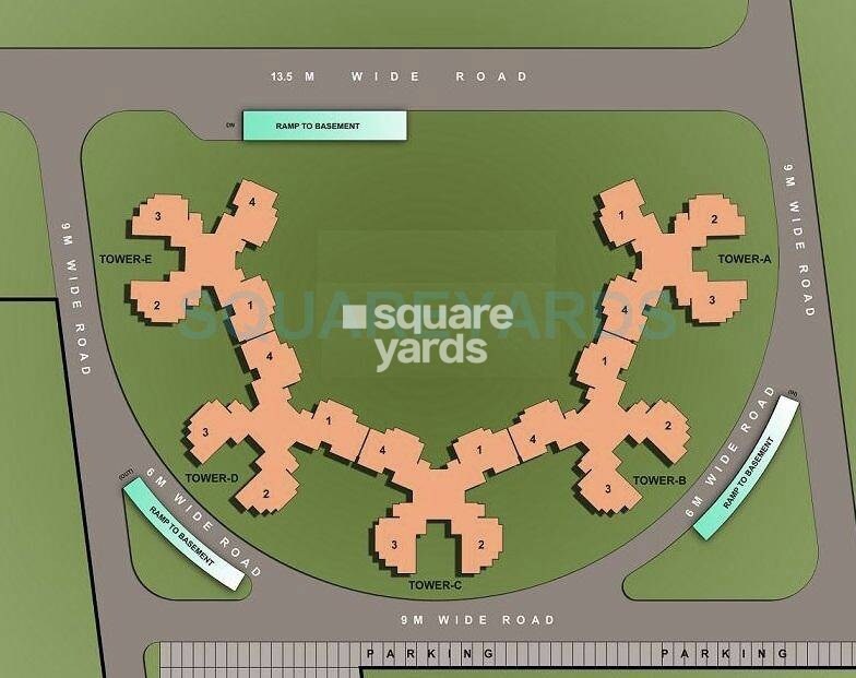 Ramprastha City The View Master Plan 1