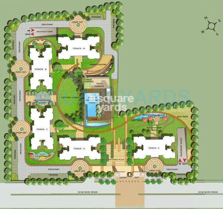 Ramprastha Primera Master Plan Image
