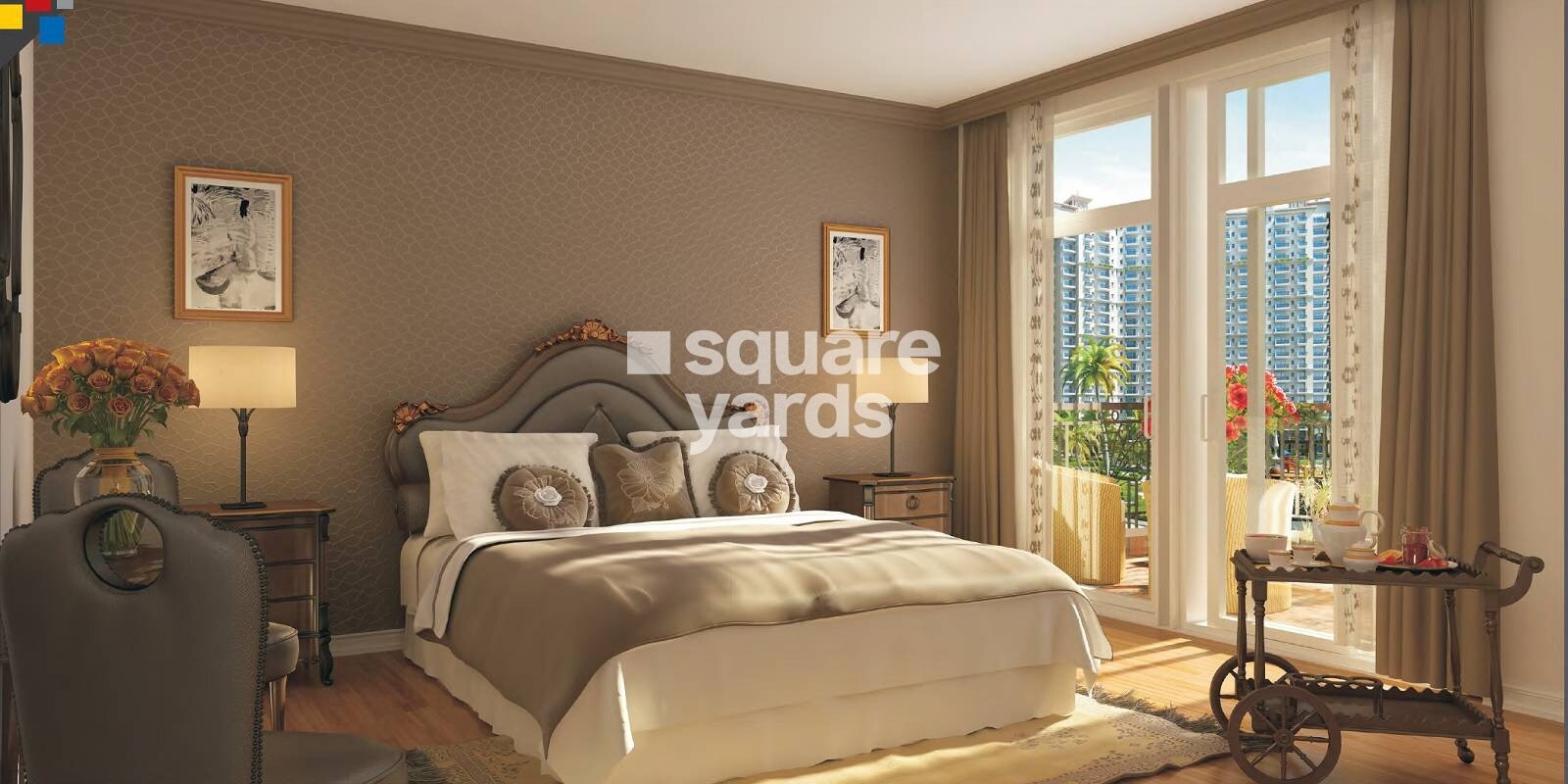 Ramprastha Skyz Apartment Interiors 3