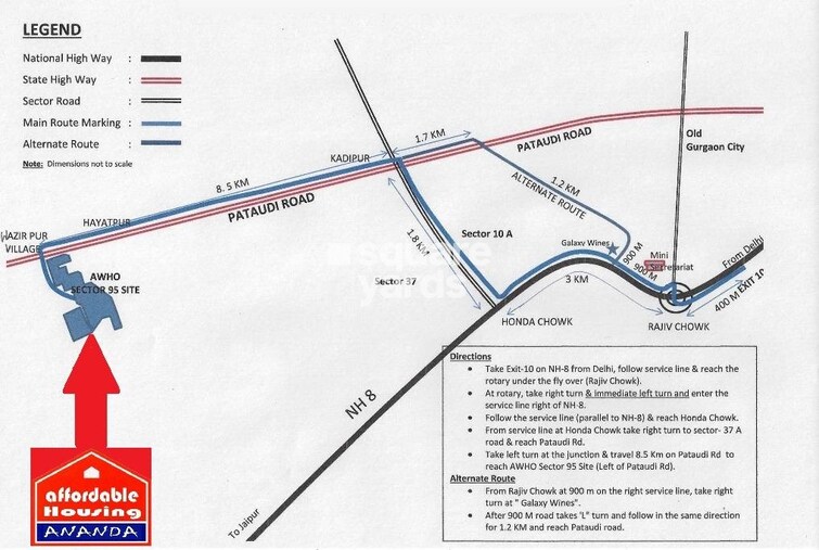 ROF Ananda Location Image